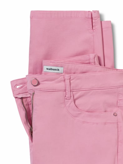 Baumwoll-Capri Supersoft Nelke