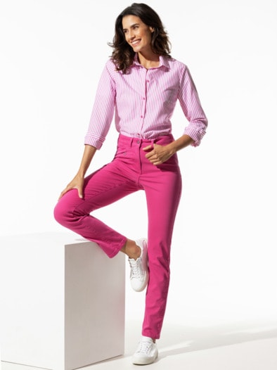 Powerstretch-Baumwollhose Fuchsia