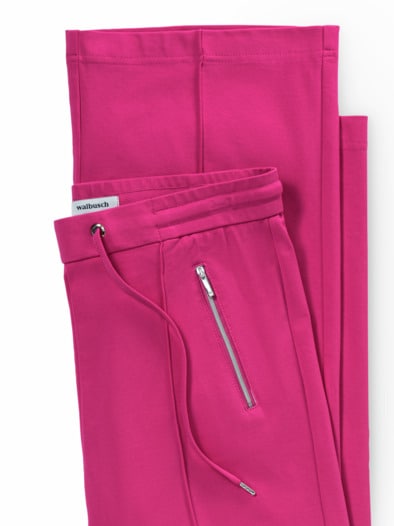 Jersey-Culotte Viskosa Fuchsia