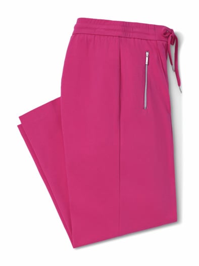 Jersey-Culotte Viskosa Fuchsia