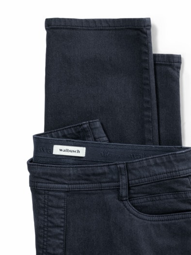 Five Pocket Schlupfhose Marine