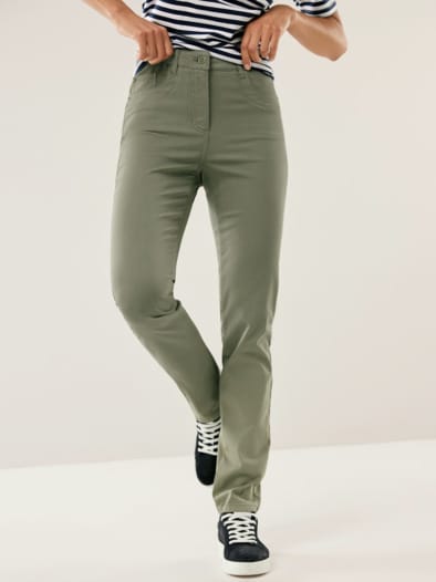 Baumwollhose Supersoft Khaki