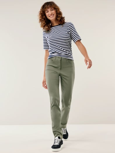 Baumwollhose Supersoft Khaki