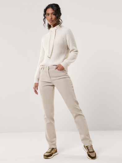 Powerstretch-Hose Wintertouch Taupe