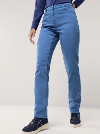 Powerstretch-Hose Wintertouch Rauchblau