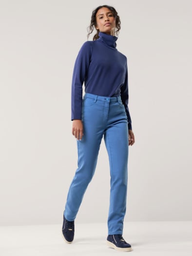 Powerstretch-Hose Wintertouch Rauchblau