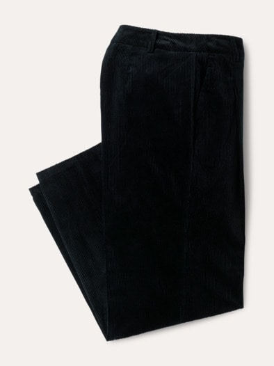 Premium Marlene Cordhose Schwarz