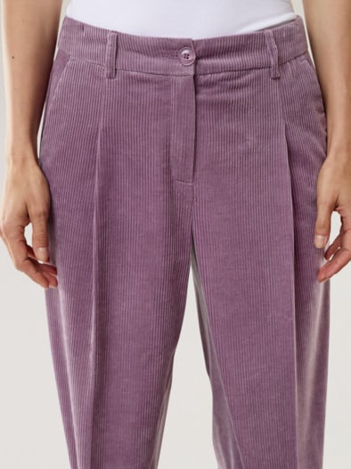 Premium Marlene Cordhose Mauve