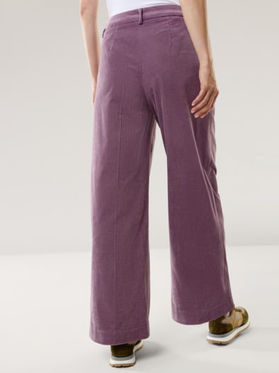 Premium Marlene Cordhose Mauve