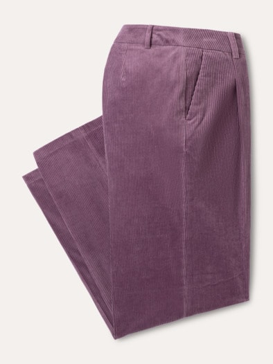 Premium Marlene Cordhose Mauve