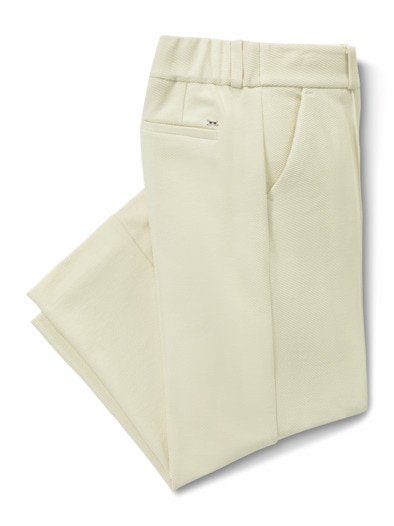 Strukturjersey Culotte Creme