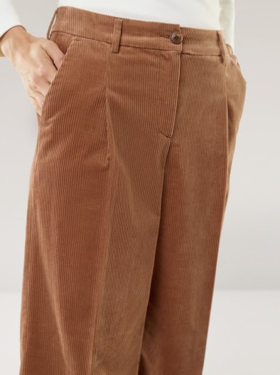 Premium Marlene Cordhose Toffee