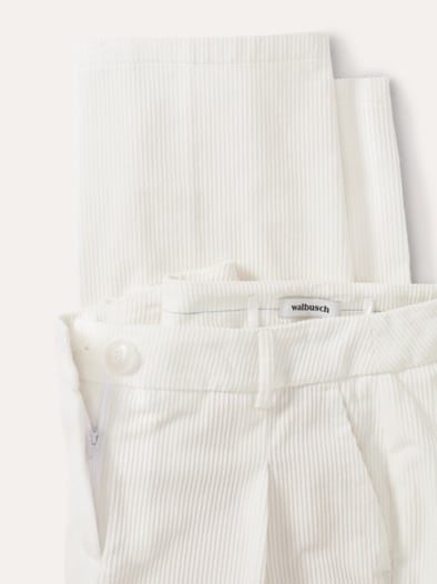Premium Marlene Cordhose Offwhite