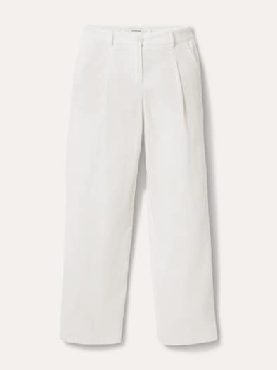 Premium Marlene Cordhose Offwhite