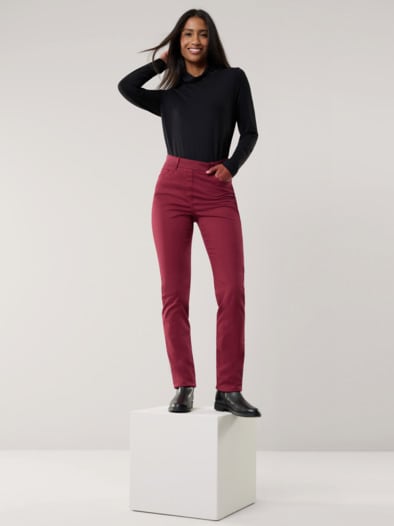 Five Pocket Schlupfhose Chianti