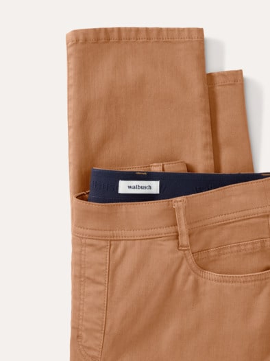 Five Pocket Schlupfhose Toffee