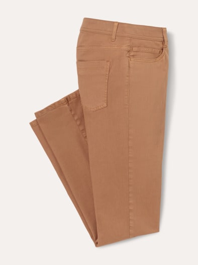 Five Pocket Schlupfhose Toffee