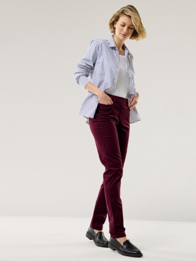 Five Pocket Cordhose Chianti