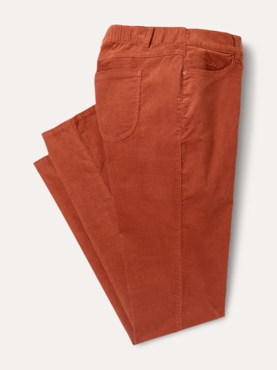 Five Pocket Cordhose Zimt