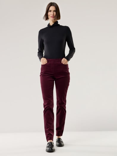 Schlupf Cordhose Chianti