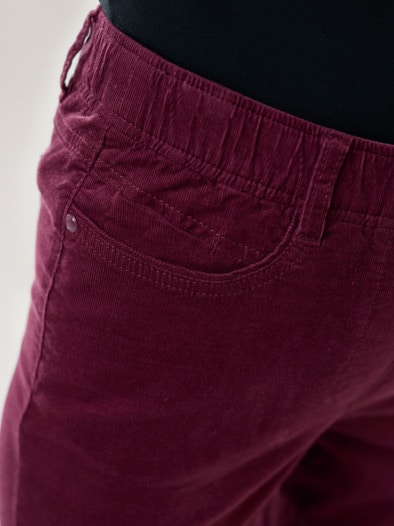 Schlupf Cordhose Chianti