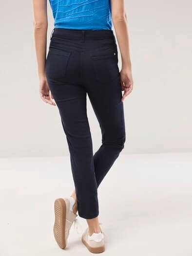 7/8-Baumwollhose Figurwunder FF Nachtblau