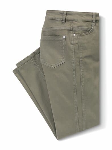 7/8-Baumwollhose Figurwunder FF Khaki