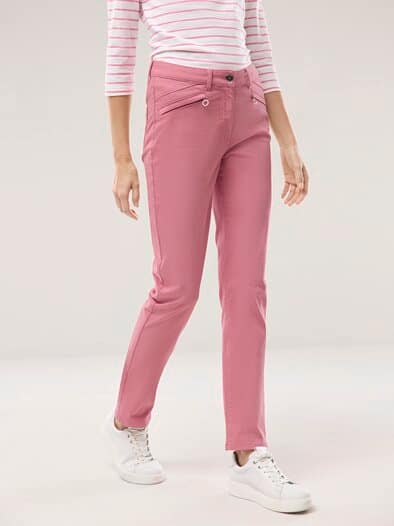 Powerstretch-Baumwollhose Rosenholz