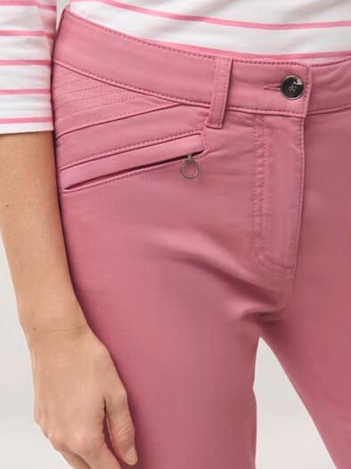 Powerstretch-Baumwollhose Rosenholz