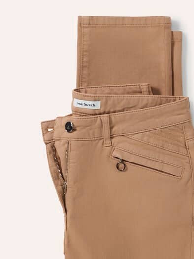 Powerstretch-Baumwollhose Praline