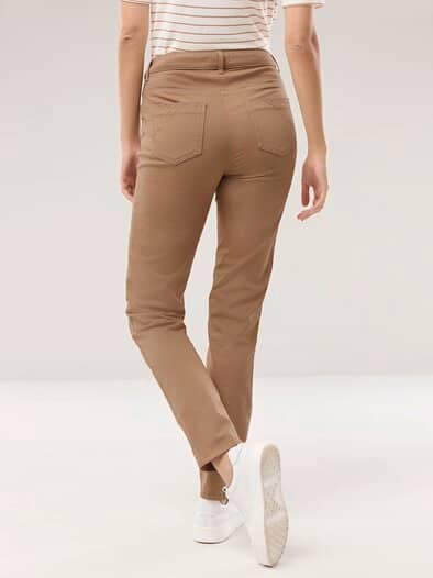 Powerstretch-Baumwollhose Praline