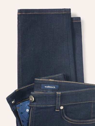 Thermo Jeans aus Joggdenim Rinsed