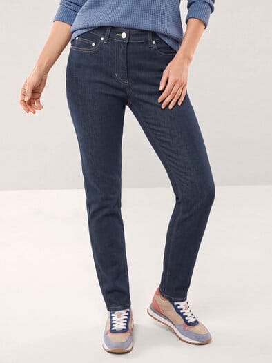 Thermo Jeans aus Joggdenim Rinsed