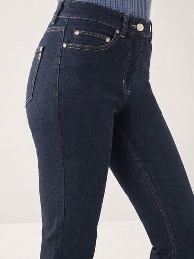 Thermo Jeans aus Joggdenim Rinsed
