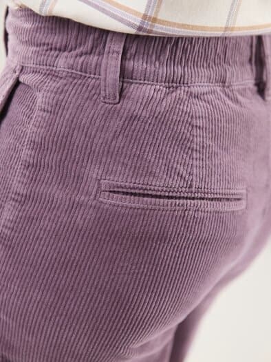 Marlene Hose aus weichem Cord Mauve