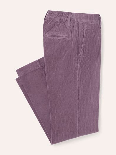 Marlene Hose aus weichem Cord Mauve