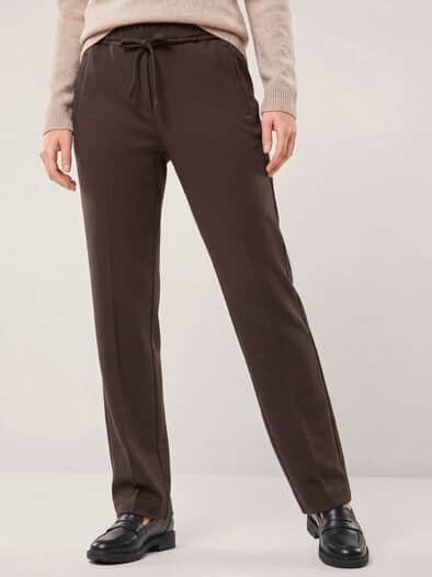 Premium Jerseyhose Kaffee