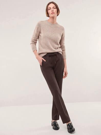 Premium Jerseyhose Kaffee