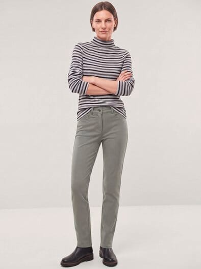 2-in-1-Extraglatt-Thermohose Anthrazit