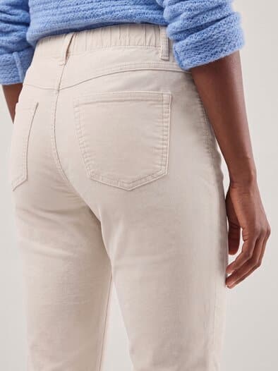 Five Pocket Cordhose Creme