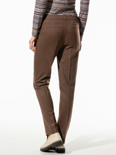 Flanellhose Cosy Toffee