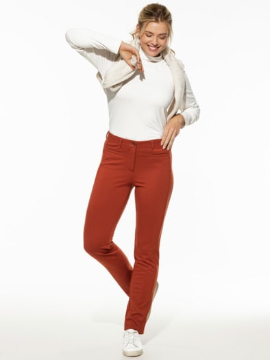Thermo-Jerseyhose Zimt