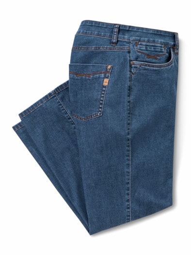 Light Denim Culotte Blue Stoned