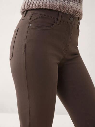 Powerstretch-Hose Wintertouch Kaffee