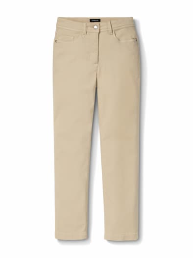 7/8-Stretchjeans Premium-Klima Sand