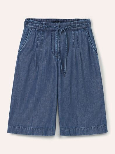 Bermudas aus Denim Medium Blue