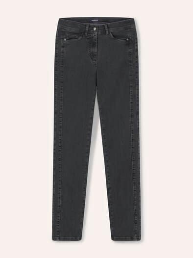 Passform-Jeans Slim Fit Anthrazit