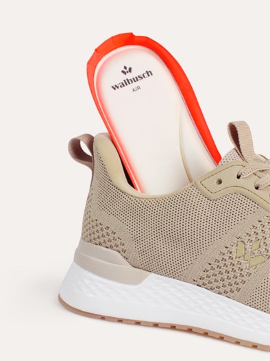 Aktiv-Sneaker Mühelos Creme
