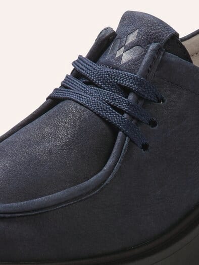 Bequem Mokassin Blau