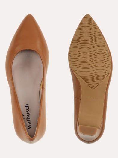 Soft Pumps Cognac
